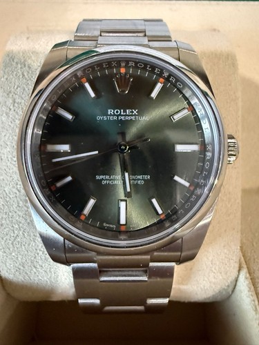 Rolex oyster perpetual olive - perpetual,