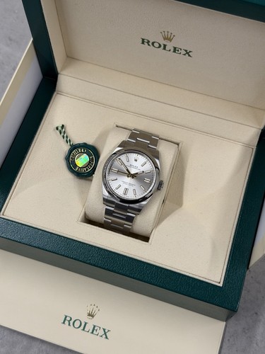 Rolex 41mm 134300 silver - op,